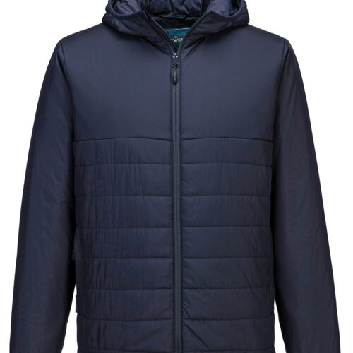 Professional hooded insulated baffle jacket (S608) Thumbnail