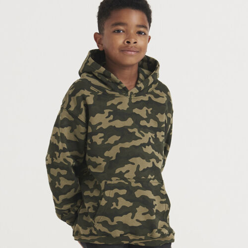 Kids camo hoodie Thumbnail