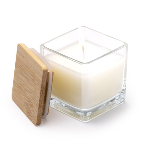Scented candle in a glass container  Thumbnail