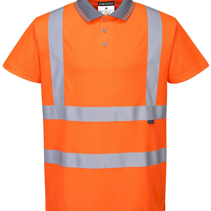 Hi-vis polo shirt (S477/RT22) Thumbnail