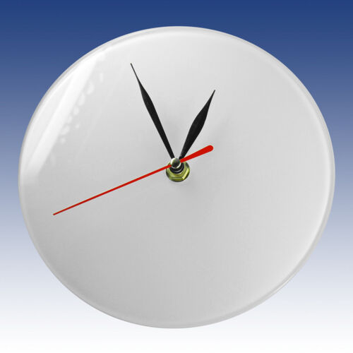 20cm Glass Clock Thumbnail