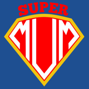 Super Mum - Softstyle™ adult ringspun t-shirt Design