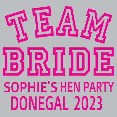 Team Bride - Softstyle™ adult ringspun t-shirt - Softstyle™ women's ringspun t-shirt Design