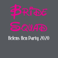 Disney Bride Squad Hen T-shirt - Softstyle™ adult ringspun t-shirt Design