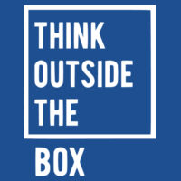Think Outside The Box - Softstyle™ adult ringspun t-shirt Design