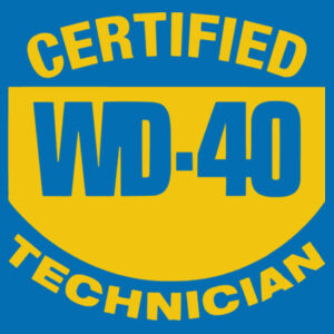 Certified WD40 Technician - College hoodie Design
