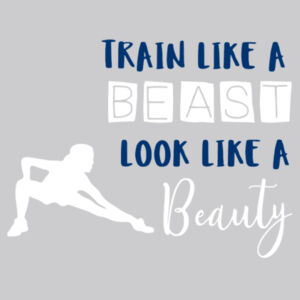 Train Like A Beast - College Hoodie Design