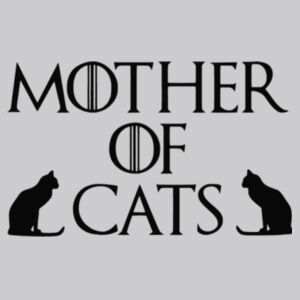 Mother of Cats - College Hoodie Design