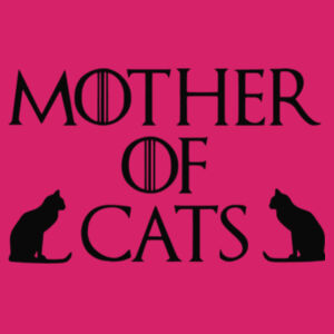Mother of Cats - Softstyle™ adult ringspun t-shirt Design