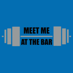 Meet Me at The Bar  - College Hoodie Design