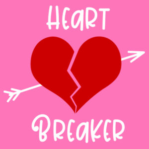 Heart Breaker - Softstyle™ women's ringspun t-shirt Design