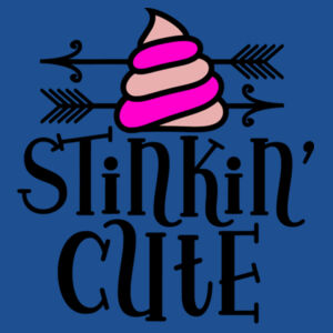 Stickin' Cute - Softstyle™ long sleeve t-shirt Design