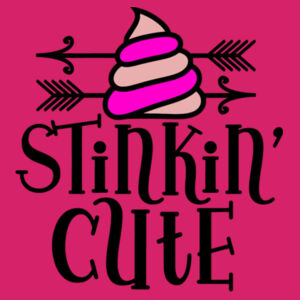 Stickin' Cute - Softstyle™ women's ringspun t-shirt Design