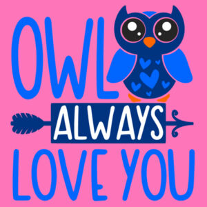 Owl always love you - Softstyle™ women's ringspun t-shirt Design