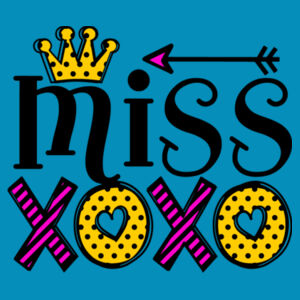 Miss XOXO - Softstyle™ adult ringspun t-shirt Design