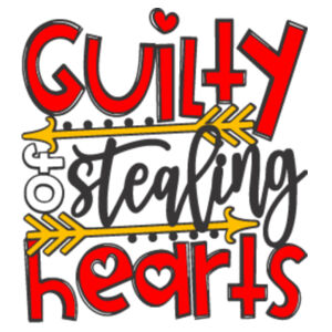 Guilty of Stealing Hearts - Rectangle Smooth Edge Keyring Design