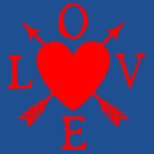Love - Softstyle™ women's ringspun t-shirt Design
