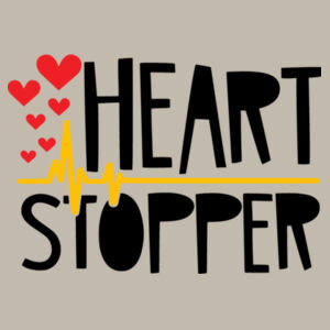 Heart Stopper - Softstyle™ women's ringspun t-shirt Design