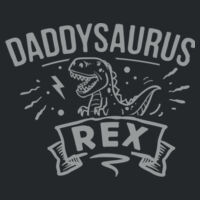 Daddysaurus Rex - Softstyle™ adult ringspun t-shirt Design