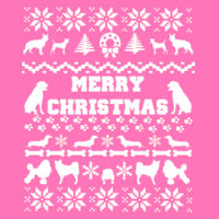 Doggy Christmas - Softstyle™ women's ringspun t-shirt Design