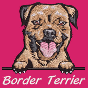 Customisable - Border Terrier - Softstyle™ women's ringspun t-shirt Design