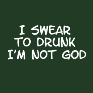 I Swear To Drunk - Softstyle™ adult ringspun t-shirt Design