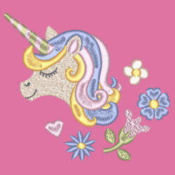 Cute Unicorn - Softstyle™ women's ringspun t-shirt Design