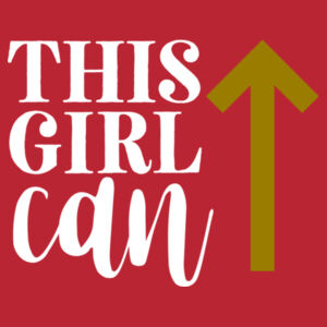 This Girl Can - Softstyle™ adult ringspun t-shirt Design