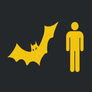Bat Man - Softstyle™ women's ringspun t-shirt Design