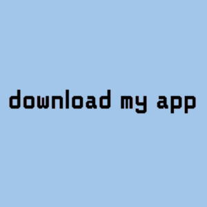 Download My App - Softstyle™ women's ringspun t-shirt Design