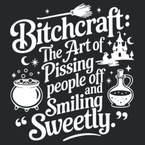 Bitchcraft  - Softstyle™ women's ringspun t-shirt Design