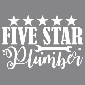 Five Star Plumber - College hoodie Design