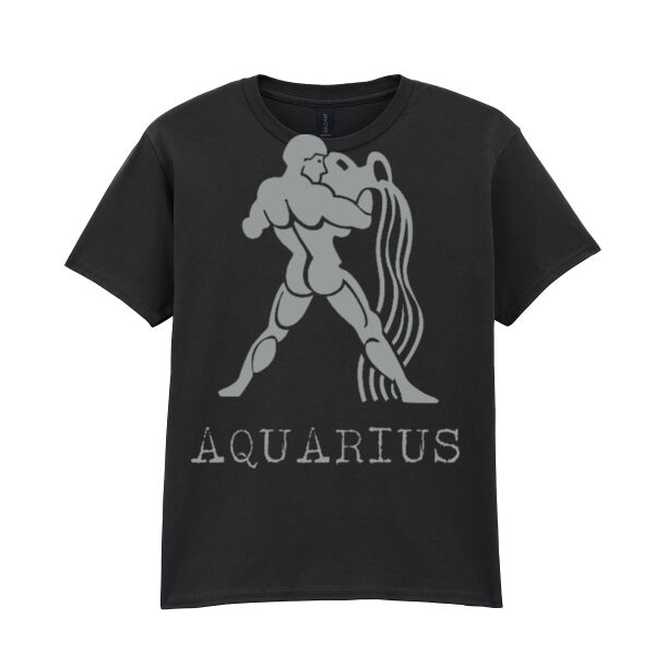 Aquarius - Softstyle™ youth ringspun t-shirt Thumbnail