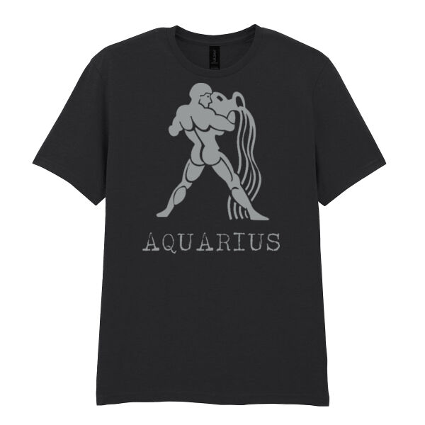 Aquarius - Softstyle™ adult ringspun t-shirt Thumbnail