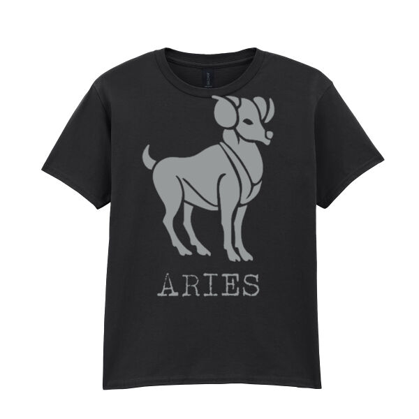 Aries - Softstyle™ youth ringspun t-shirt Thumbnail