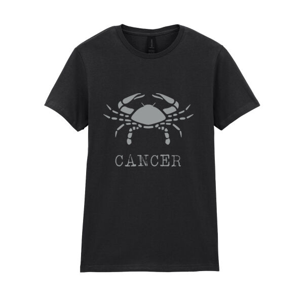 Cancer - Softstyle™ women's ringspun t-shirt Thumbnail