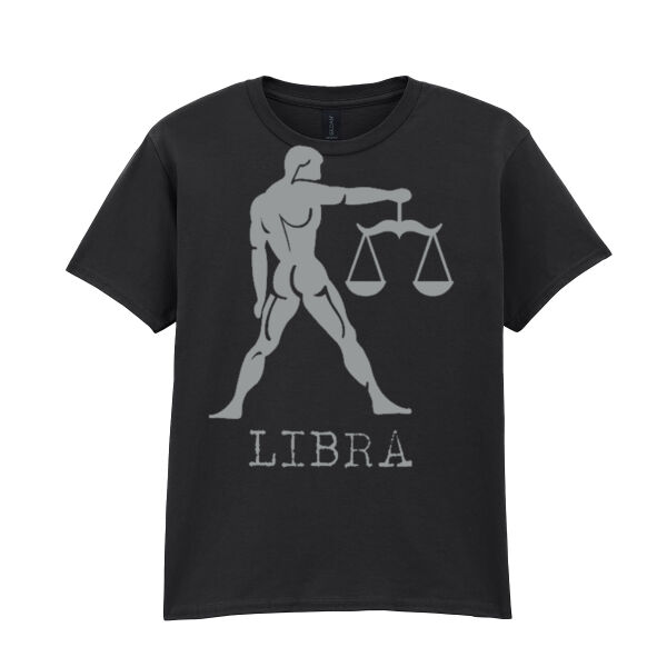 Libra - Softstyle™ youth ringspun t-shirt Thumbnail