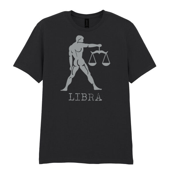 Libra - Softstyle™ adult ringspun t-shirt Thumbnail