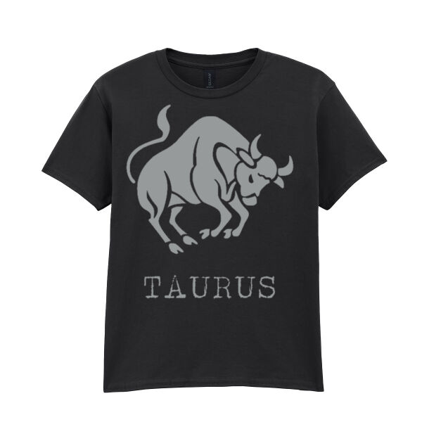 Taurus - Softstyle™ youth ringspun t-shirt Thumbnail