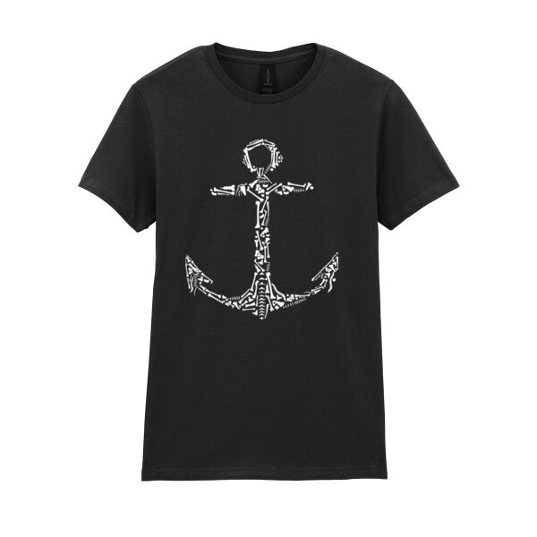 Anchor Of Bones - Softstyle™ women's ringspun t-shirt Thumbnail