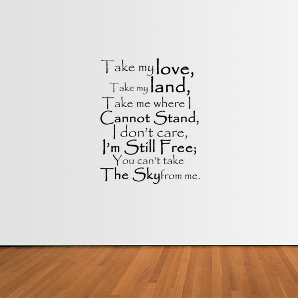 Ballad Of Serenity - Vertical Wall Sticker Thumbnail