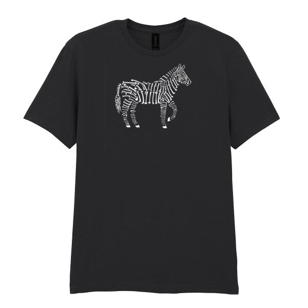Zebra Bones - Softstyle™ adult ringspun t-shirt - Softstyle™ adult ringspun t-shirt Thumbnail