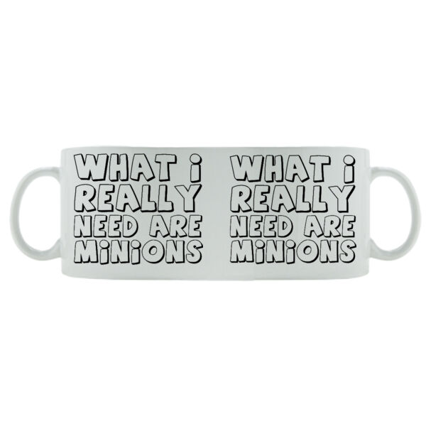 I Need Minions  - Mug - Ceramic 11oz Thumbnail