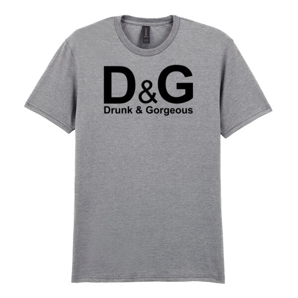 D&G  - Softstyle™ adult ringspun t-shirt Thumbnail