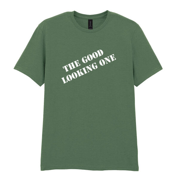 The Good Looking One - Softstyle™ adult ringspun t-shirt Thumbnail