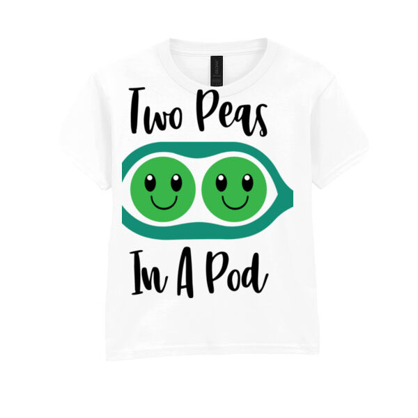 Two Peas In A Pod - Softstyle™ youth ringspun t-shirt Thumbnail