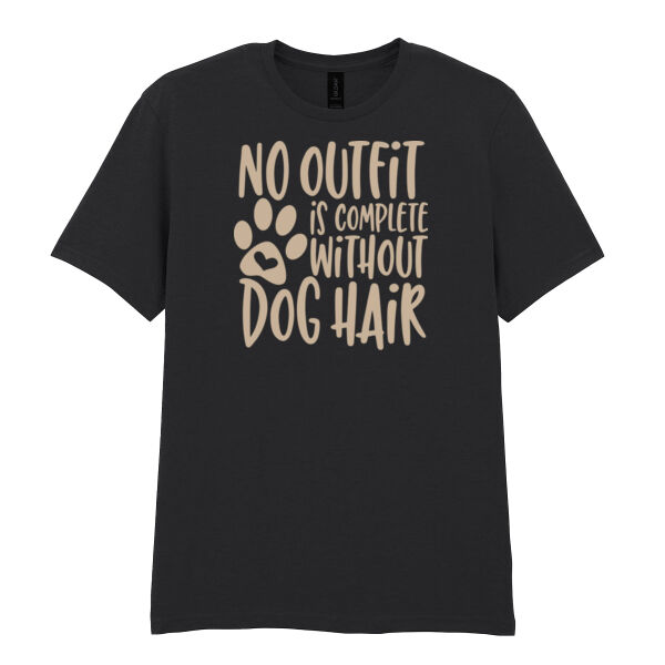 No outfit is complete without dog hair - Softstyle™ adult ringspun t-shirt - Softstyle™ adult ringspun t-shirt Thumbnail