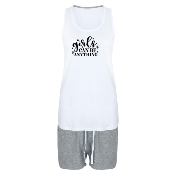 Girls Can Be Anything  - Towel City Short PJs in a Bag Thumbnail