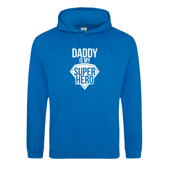 Daddy is my super hero - Softstyle™ adult ringspun t-shirt - College hoodie Thumbnail