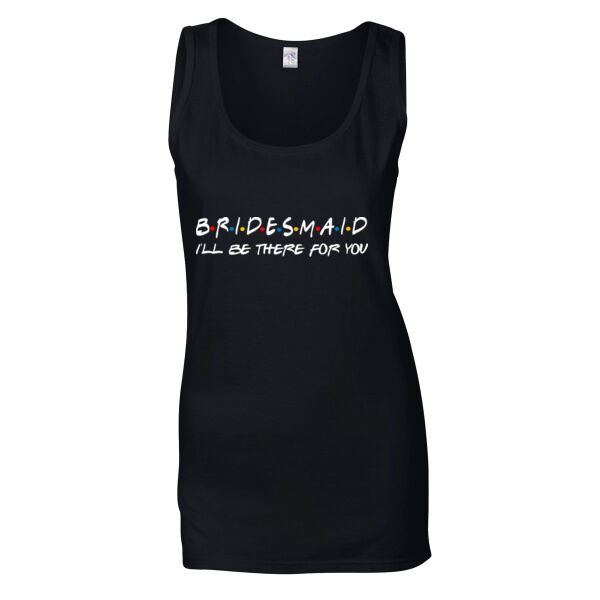 Friends Style - Bridesmaid   - Softstyle™ women's tank top Thumbnail